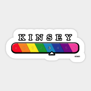 Kinsey 3 Sticker